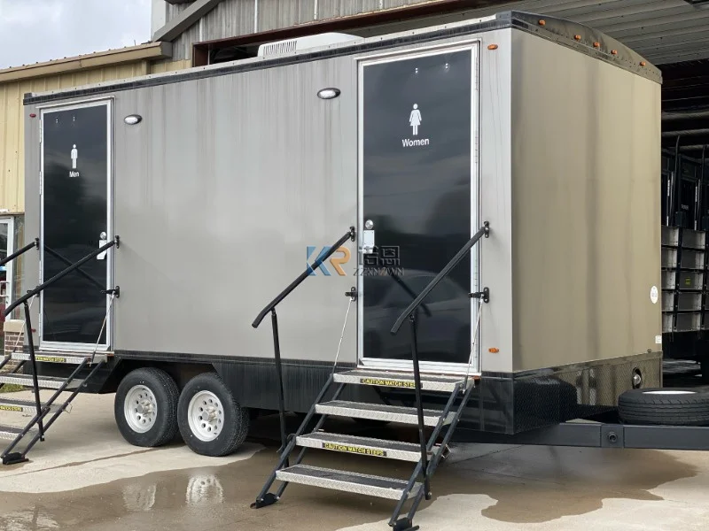 Bathroom Restroom Trailer Toilet Public Mobile Trailers Portable Toilet For American Standard