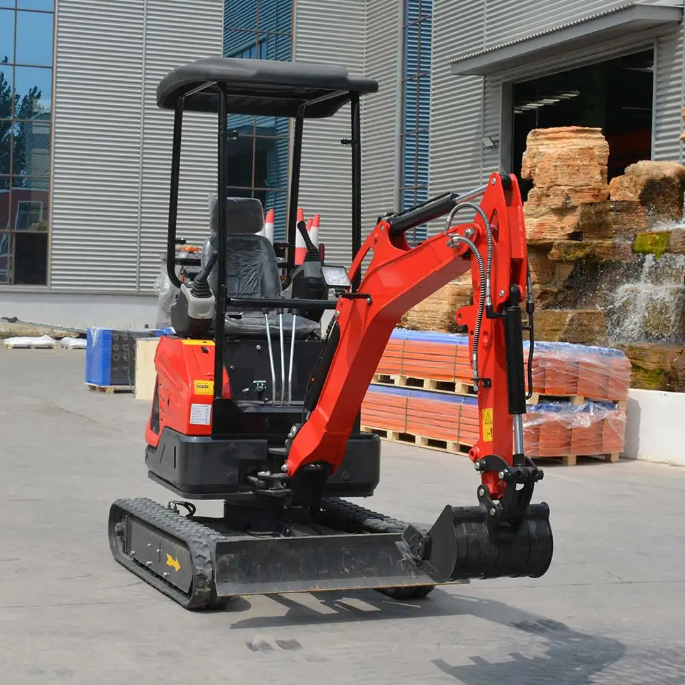 حفارة زاحفة مع مدمجة وسهلة المناورة لضمان الاستقرار في العمل على الطرق #1