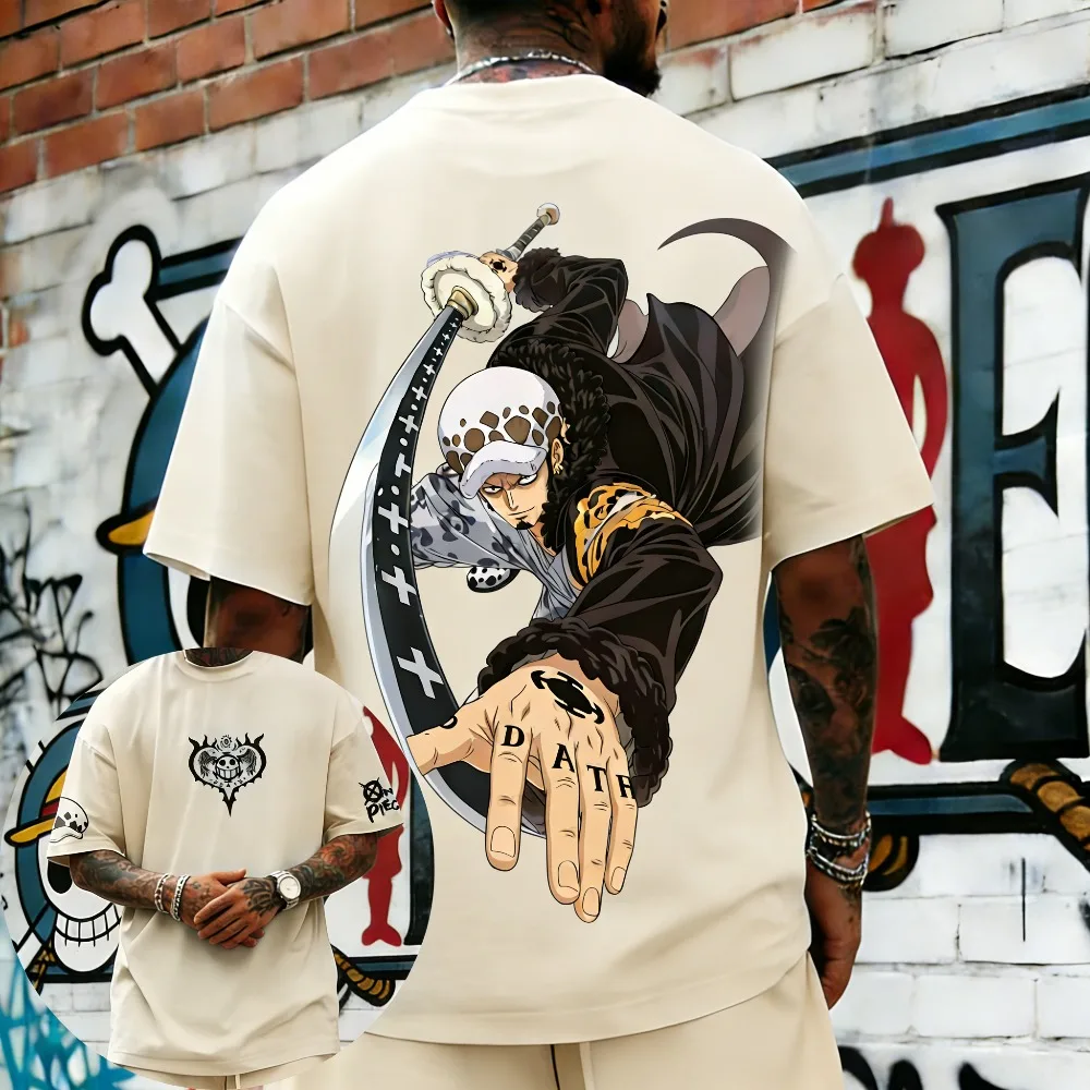 camiseta-unissex-oversized-casual-hip-hop-y2k-com-estampa-de-anime-harajuku-one-piece-trafalgar-d-water-law-verao-2026