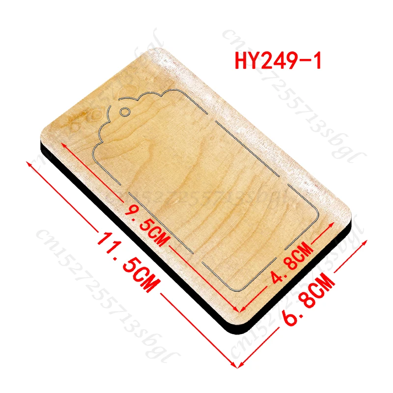 Tag Card New Wooden Cutting Dies Suitable for Common Mold Scrapbook Machines on the Market