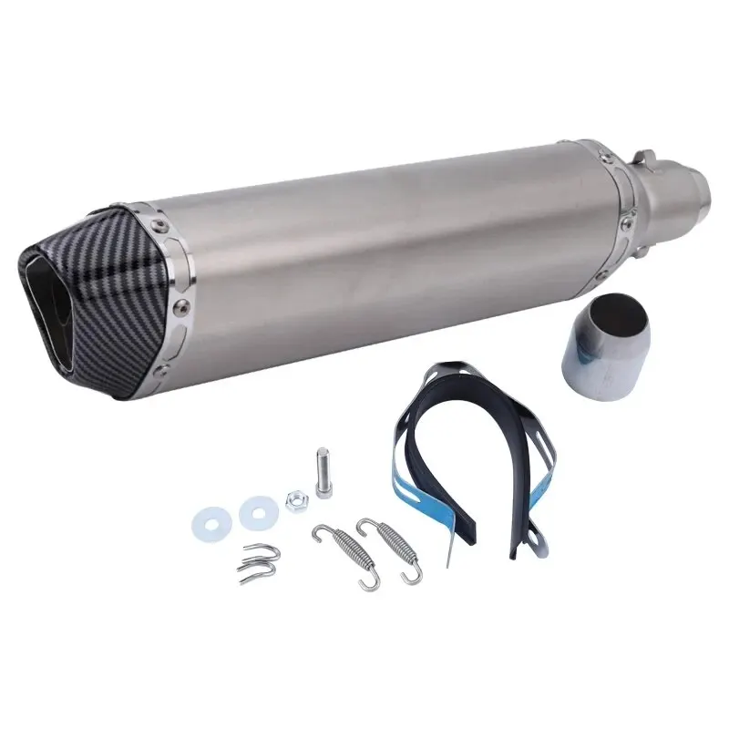 Universele 470mm Motorfiets Uitlaatpijp Uitlaat Demper Escape Moto DB Killer Voor YAMAHA SUZUKI KAWASAKI HONDA