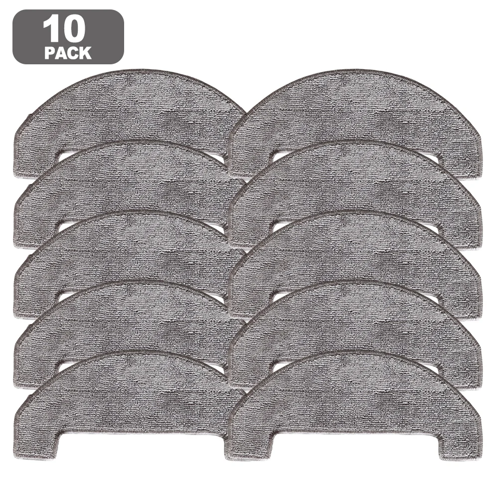 Washable Reusable Microfiber Mop Cloth Kit For Uninell UR3 Robot Vacuum Cleaner, Easy Installation Replacement Pads, 4/10 Pack