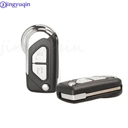 Jingyuqin per Citroen DS3 Pieghevole Chiave A Distanza Dell'automobile Borsette Caso Fob Custodia Della Copertura HU83 Lama/VA2 Lama