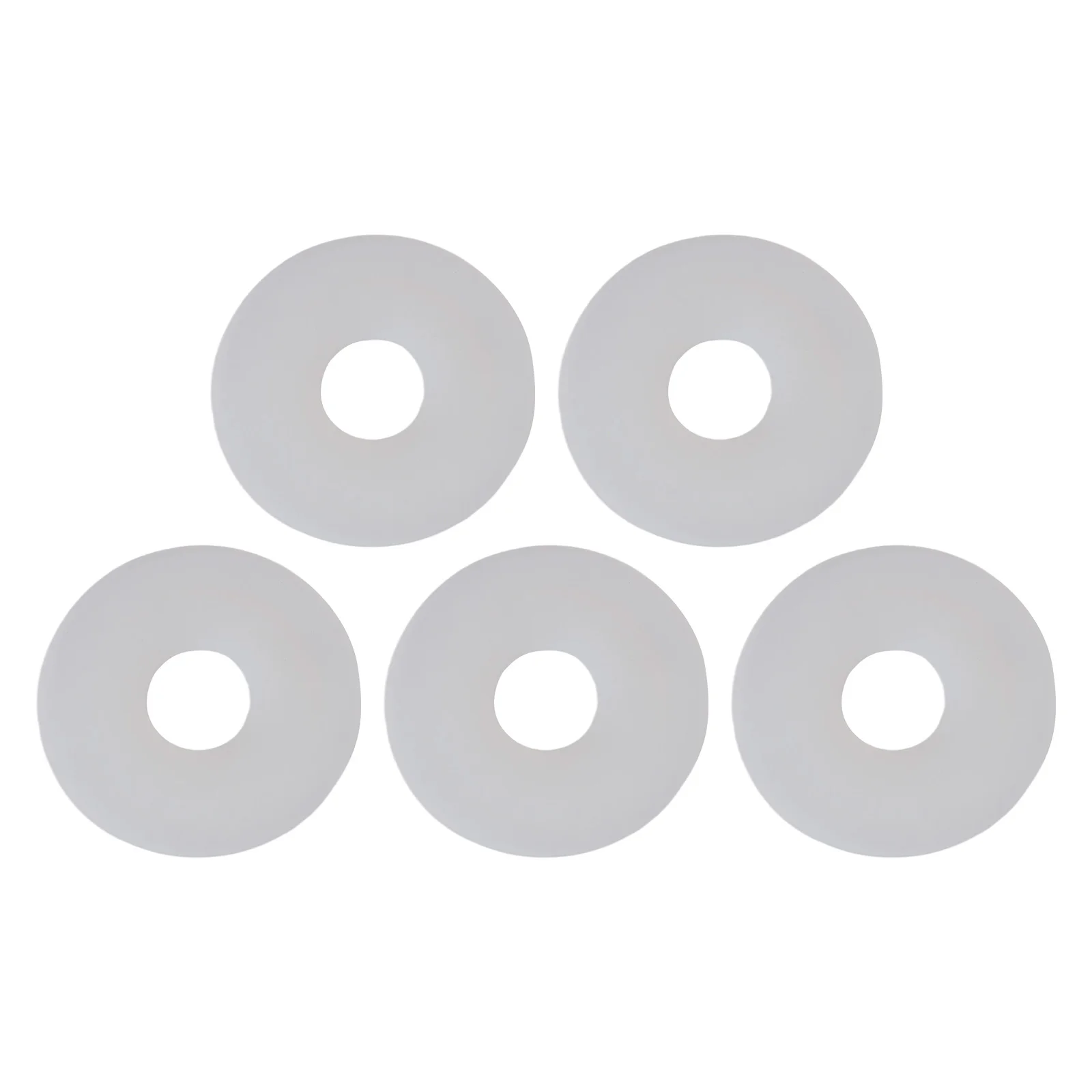 1/5Pcs Toilet Flush Valve Rubber Seal For Siamp 45 And Storm 33A, 2.85 Inch White Silicone Washer Replacement