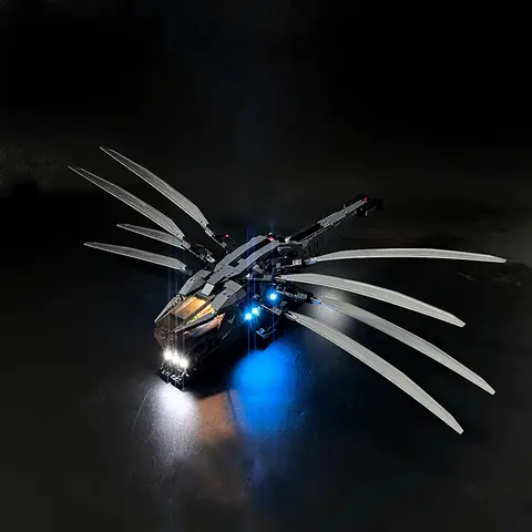 10327 Dune Atreides Royal Ornithopter 원격 제어용 BYB LED 조명 키트(모델은 포함되지 않음)