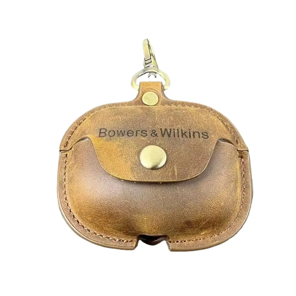 Etui na słuchawki Premium Crazy Horse Leather dla Bowers & Wilkins Pi8 / Pi6 – ręcznie robione, luksusowe z wyjątkowym rzeźbieniem — zdjęcie produktu 7