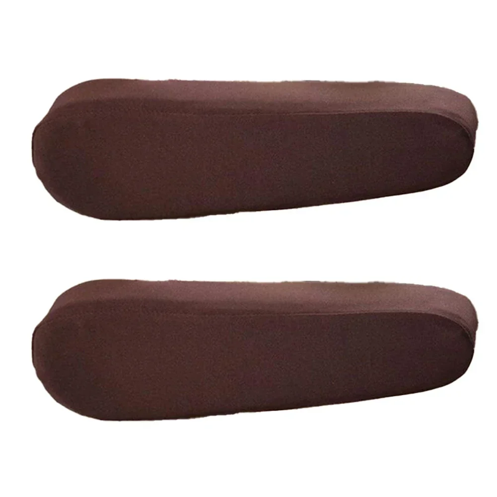 Car Accessories Armrest Cover Covers Centre Console Coffee/Black/Beige Elastic Cloth Front Armrest 2pcs Car Auto