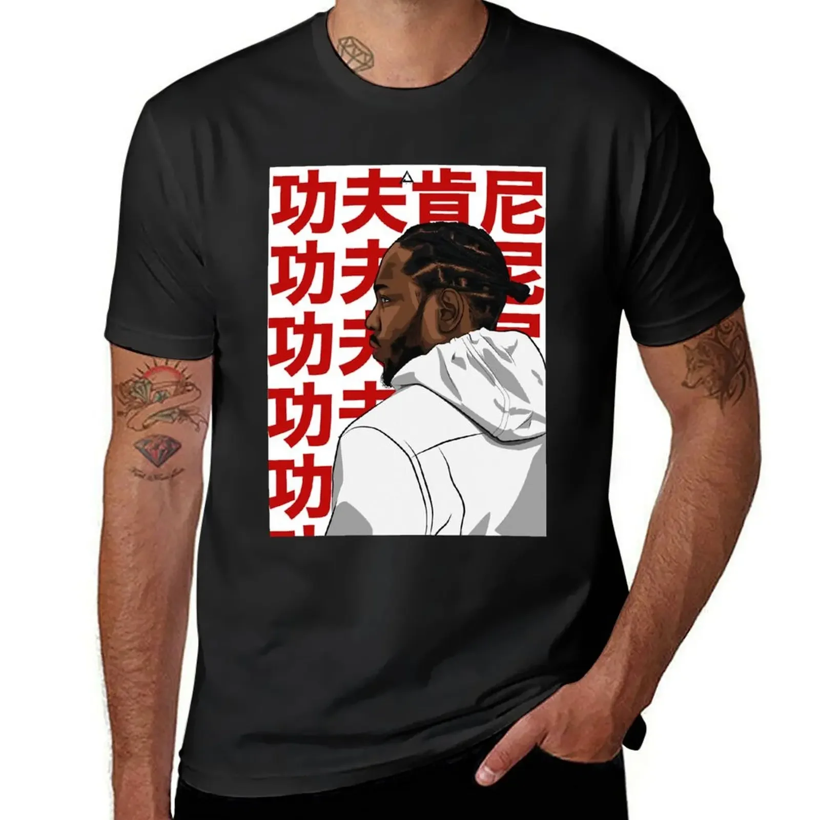 KENDRICK LAMAR (KUNG FU KENNY) Classic T-Shirt custom t-shirts tops T-shirt men
