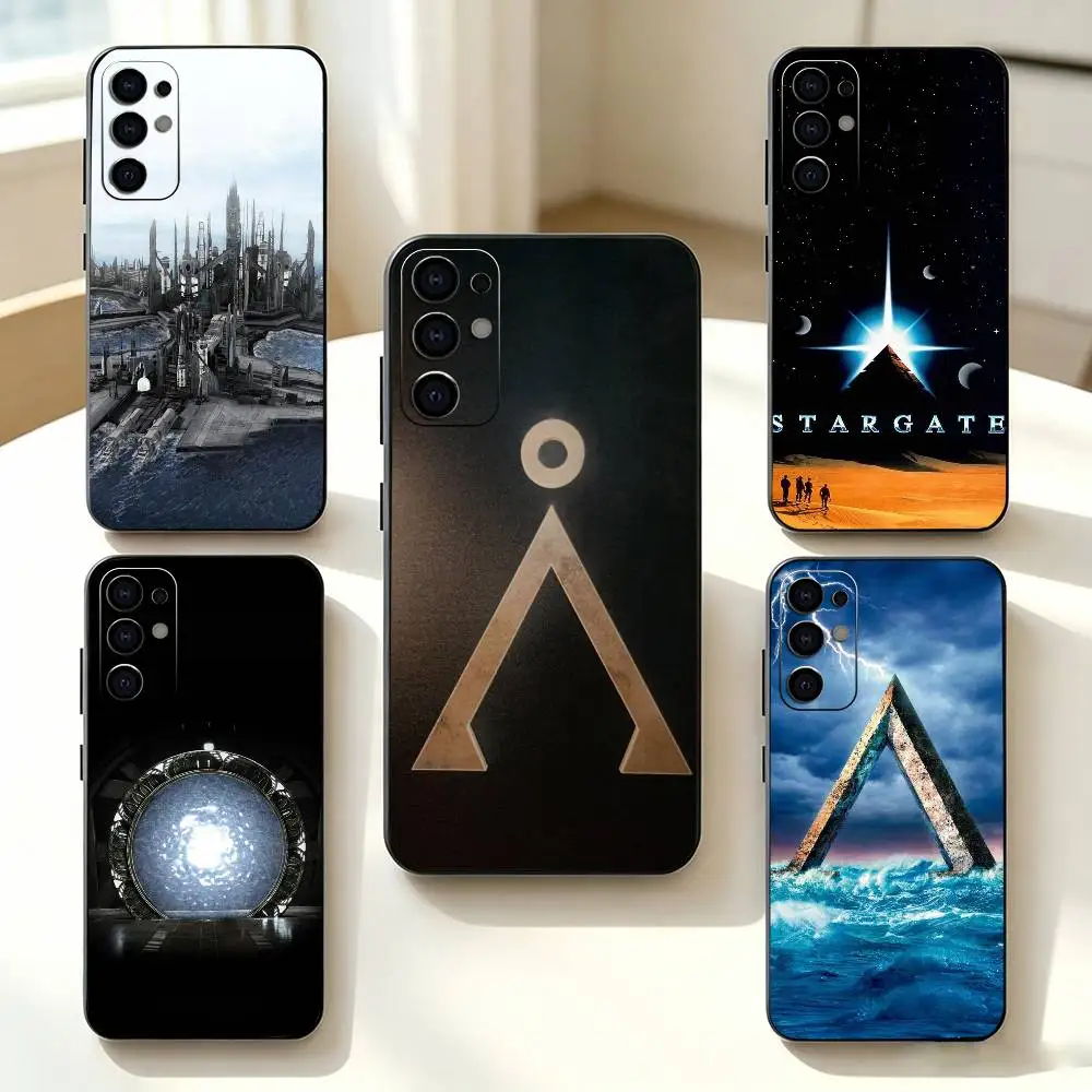 Stargate A-Atlantis   Phone Case For Samsung S25,S24,S21,S22,S23,S30,Ultra,S20,Plus,Fe,Soft Silicone Black Cover