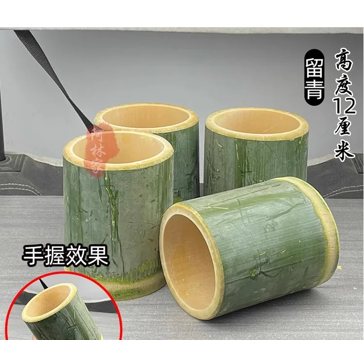Fresh Bamboo Customized Tube Natural High Mountain Bamboo Tube Rice Bamboo Barrel Cup Steamed Handmade