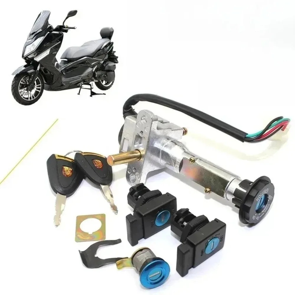 NEW for Motorcycle Storm 125 T8 T9 Cruiser Electrical Ignition Switch Fuel Gas Cover Start Key Lock