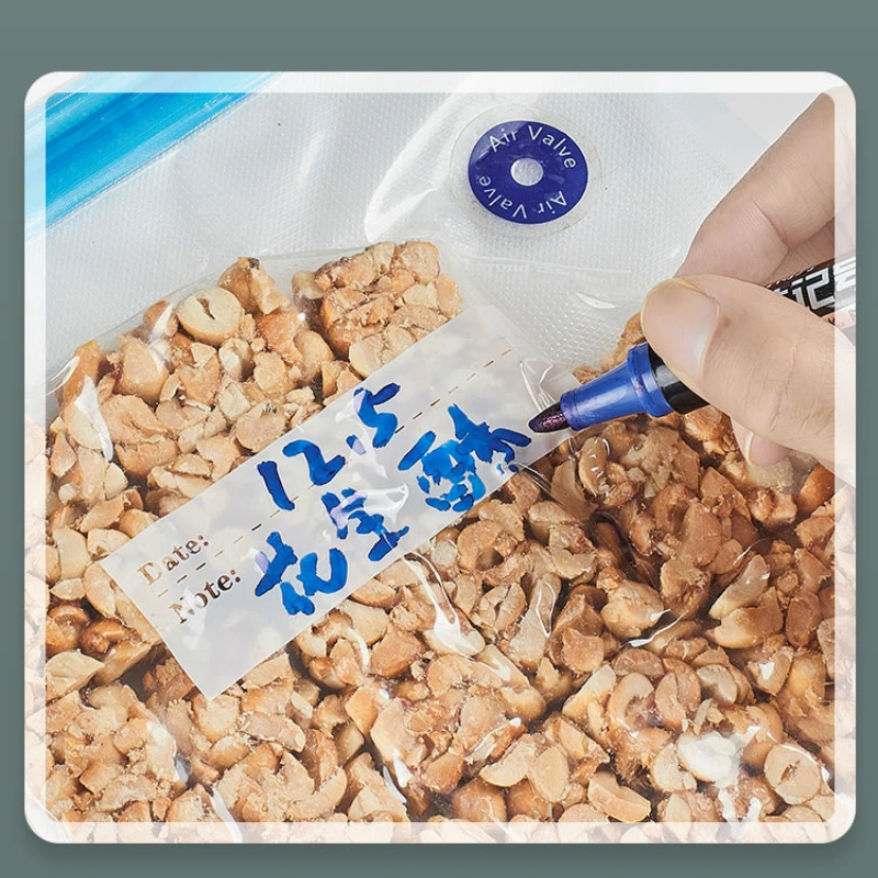 Герметичный пакет с электрическим воздушным насосом для кухни, Вакуумный пакет для пищевых продуктов, самозапечатывающийся Бытовой Холодильник, сжатый пластиковый пакет