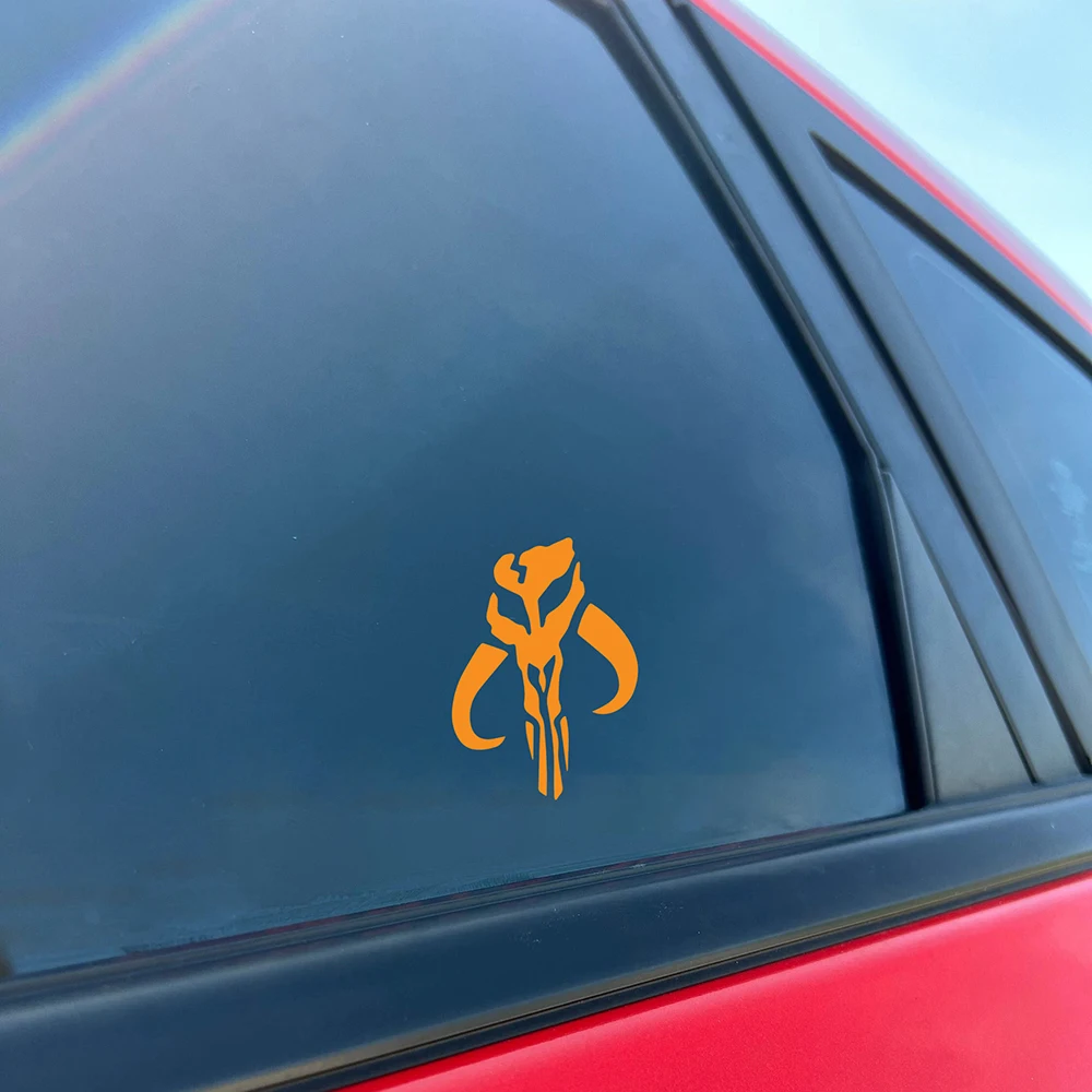 The Mandalorian Car BUmper Stickers Personality Windowshield Auto Decor Vinyl Decals Accessories Waterproof