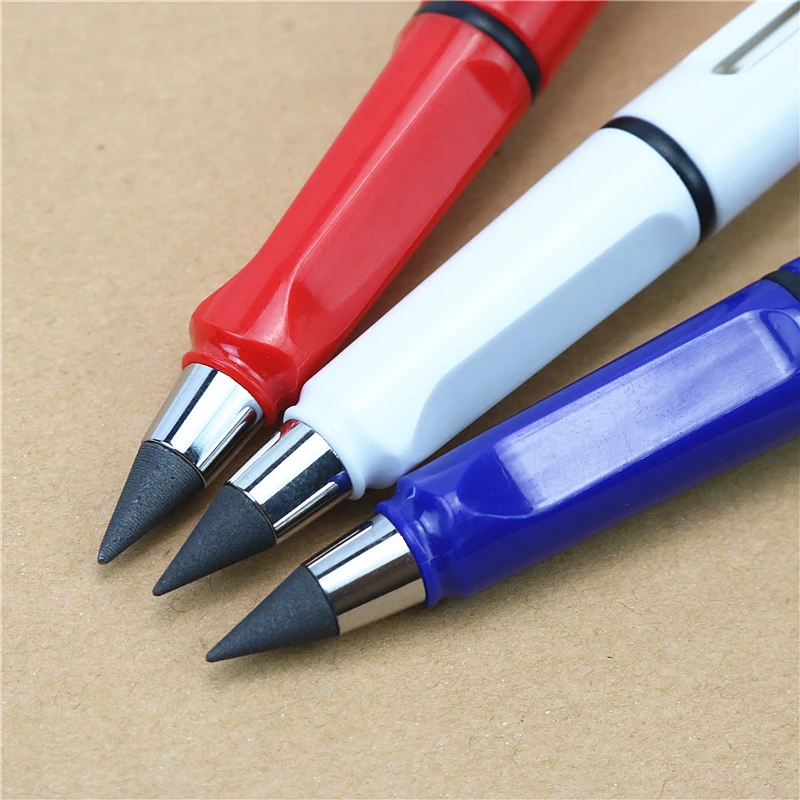 Eternal pencil constantly lead students non-toxic writing free cutting with rubber free cutting HB can replace the nib