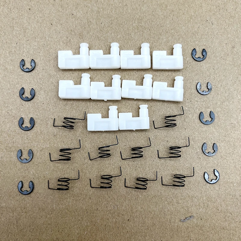 10Pcs Rewind Starter Flywheel Pawl Dog Spring Clips Set For Chinese Chainsaw 4500 5200 5800 45cc 52cc 58cc Gas Chain Saws Parts