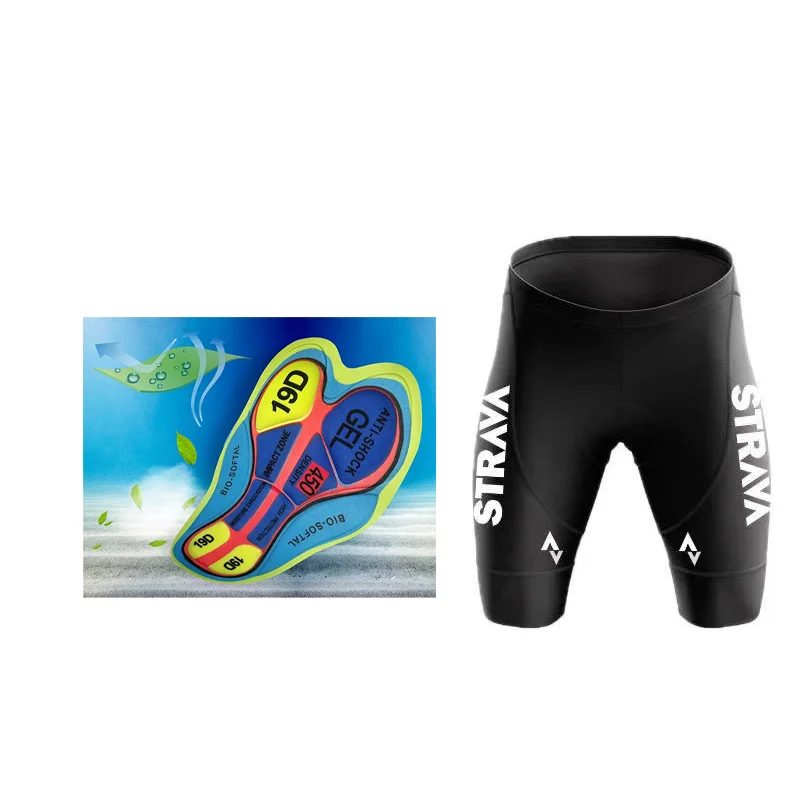 STRAVA Cycling Pants for Men Bicycle Clothing Men's Breathable Bicycle Clothing Cycle Jersey Cycling Tights Man - view 2