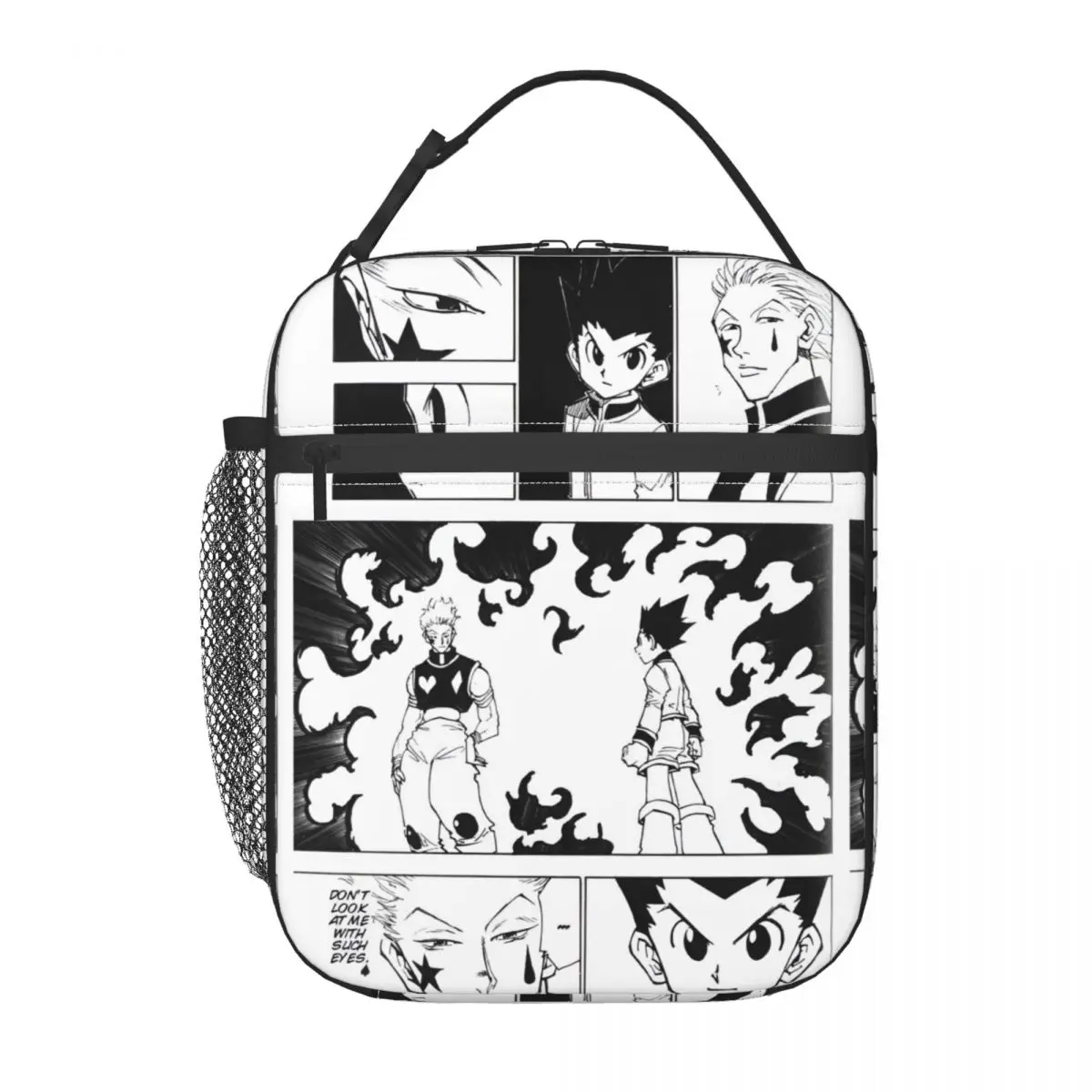 

Custom HXH Anime Insulated Lunch Bag for Women Cooler Thermal Bento Box Work School Travel Portable Tote Bags