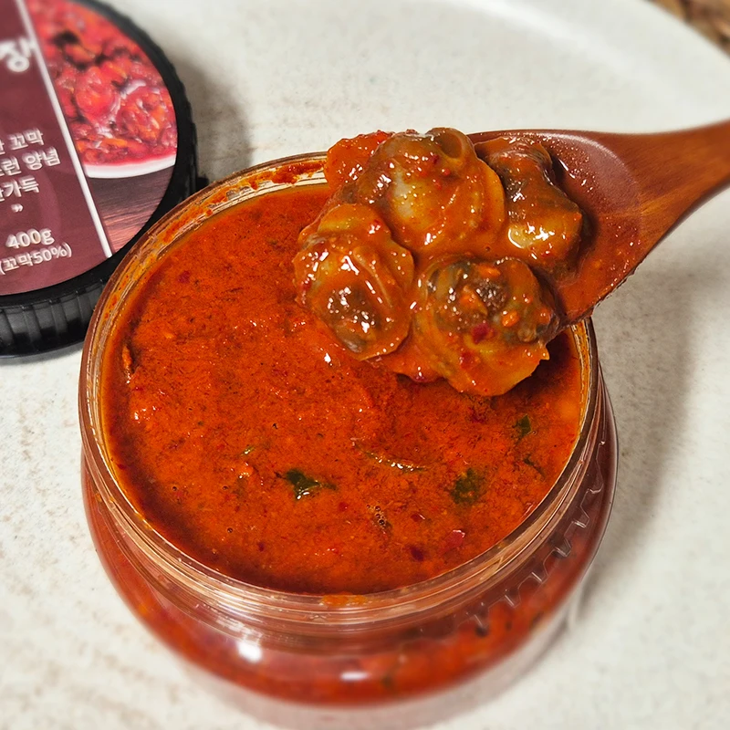 [المنتج المحلي الكوري] صلصة جولكامجانج السحرية صلصة الروبيان الكبيرة المقشرة 400 جرام + 400 جرام / اختر نكهةك