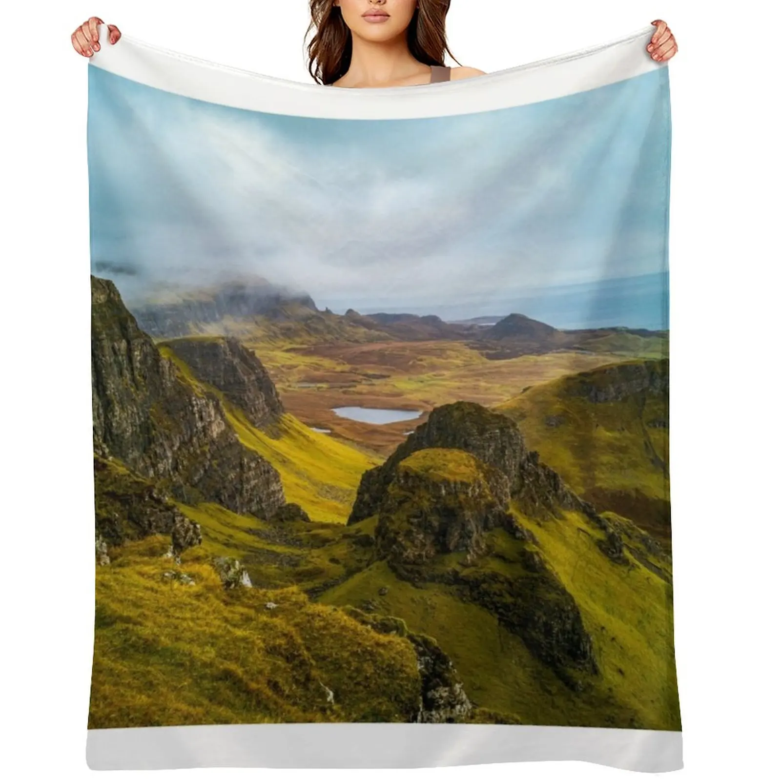 

Isle of Skye Throw Blanket Furrys for sofa Blankets For Bed Decoratives Blankets
