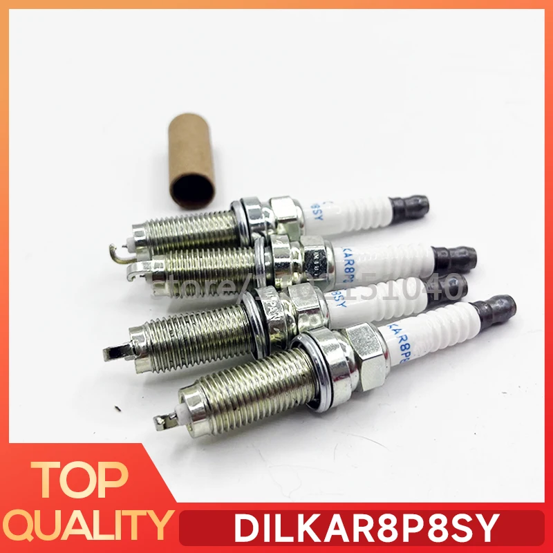 4pcs Dual Iridium spark plug DILKAR8P8SY 12290-6a0-a01 for the 10th generation of Accord Acura