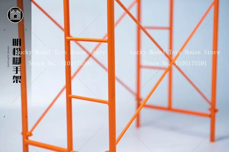 MMMTOYS 1/6 Soldier Platform Scene Ornament Tools Model Orange Yellow Miniature Scaffold Installation Kit For 12