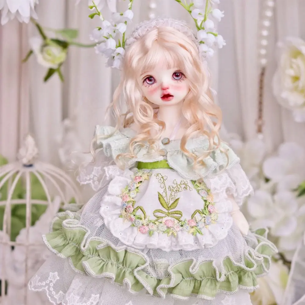 New Lolita 1/6 BJD Doll Outfit Set Retro Cute Princess Dress Pretty Chinese-style Girl Toy Gift (No Dolls or Shoes)