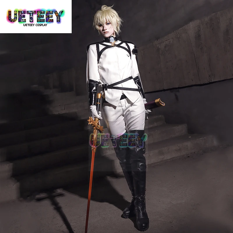 UETEEY COS Unisex Anime Cos Mikaela Hyakuya Cosplay Costumes Halloween Uniform Costume