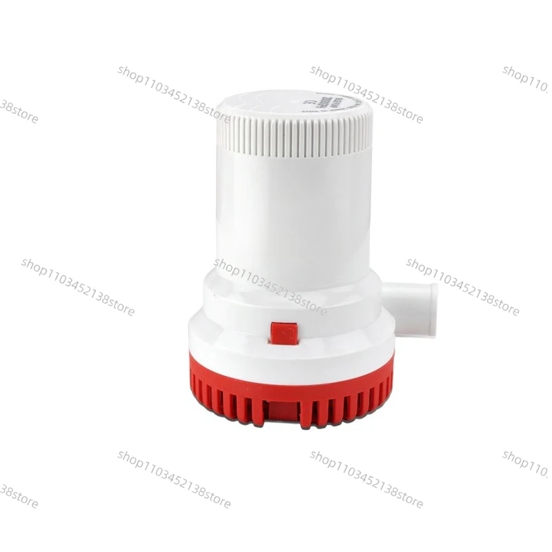 2000GPH Large Flow Bilge Pump 12V24V DC Electric Small Submersible Pump Marine Suction and Drainage Pump