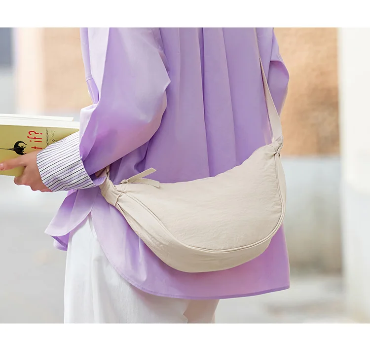 Semir Umhängetasche für Damen, 2025, neue Brusttasche, Macaron-Farbe, Knödeltasche, minimalistische Hüfttasche, Schultertasche – Detail 12