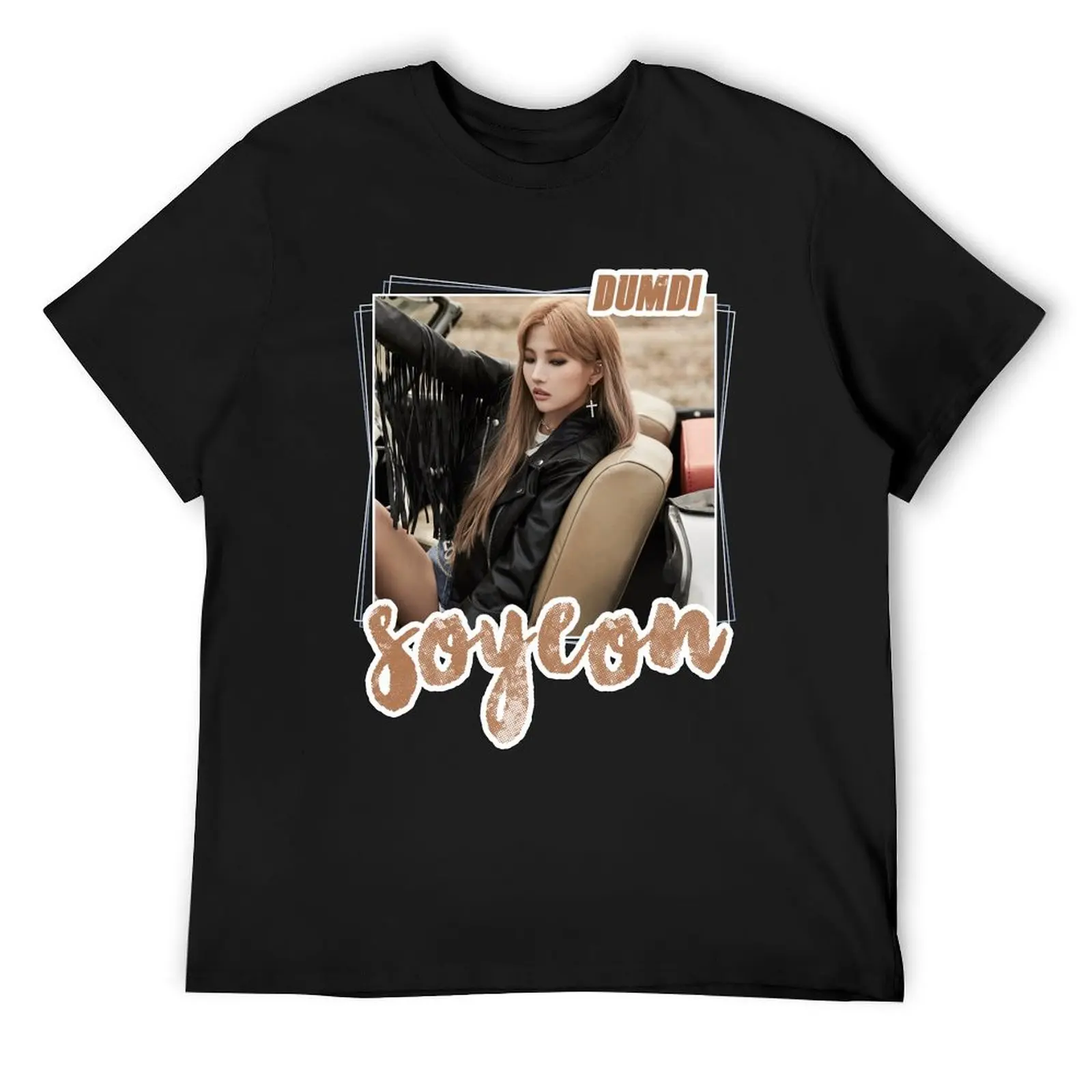 Gidle - Soyeon T-Shirt anime tshirt man clothes heavyweights men t shirt