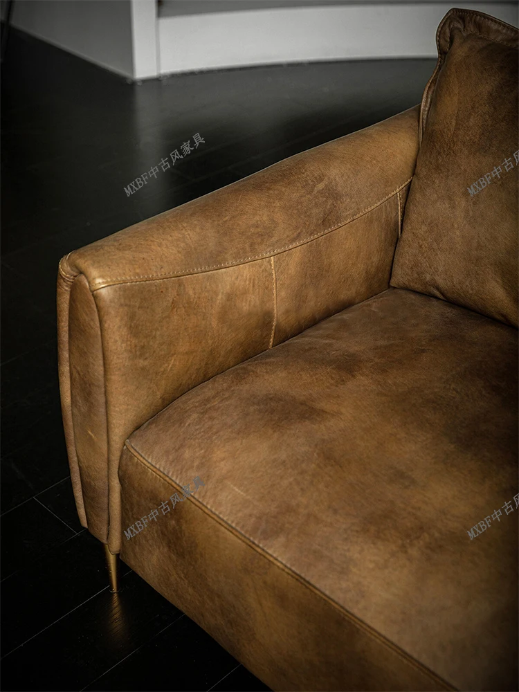 Middeleeuwse 2024 Nieuwe Bank Oud Klein Appartement Rechte Rij Bank Retro Creatieve Kunst Bank