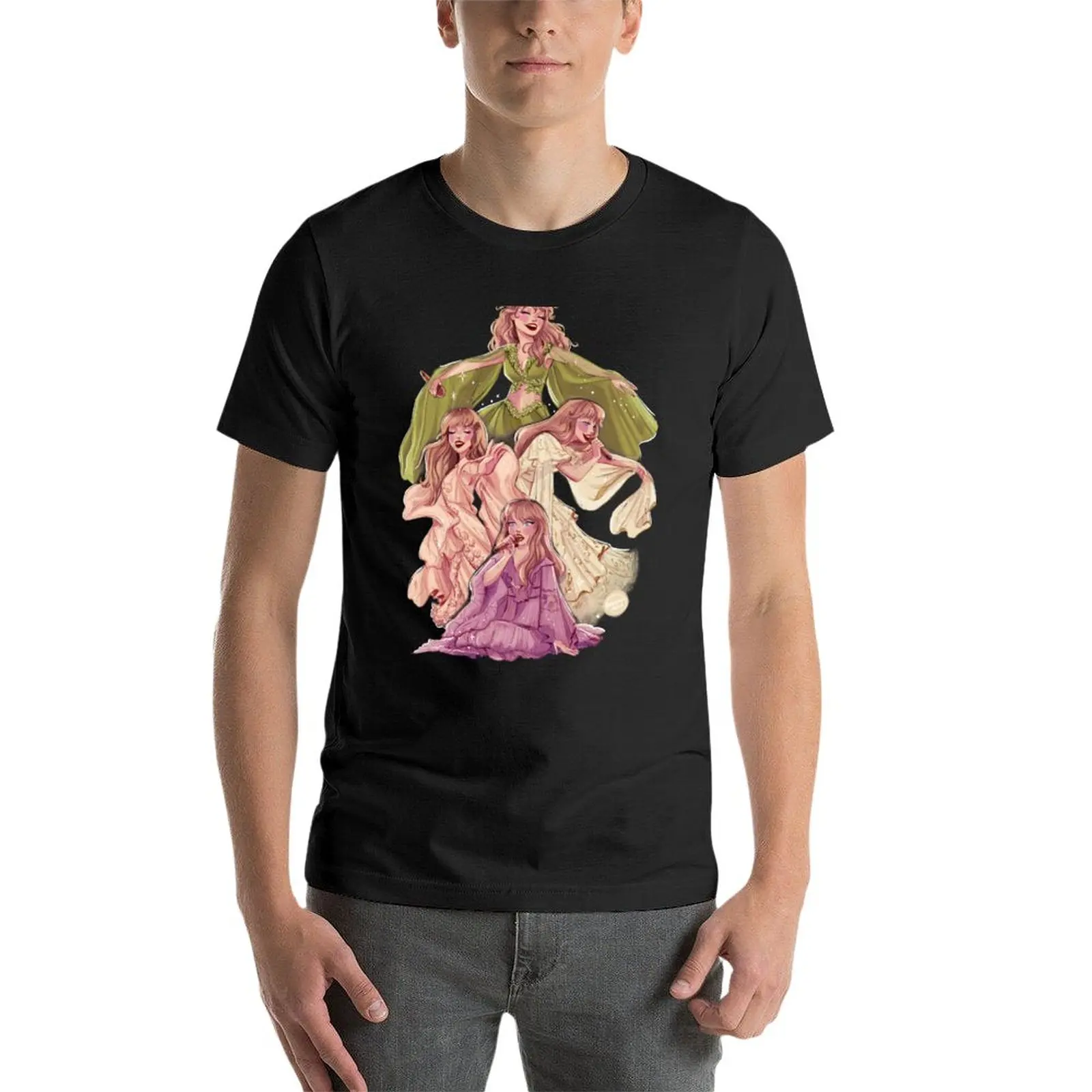 New behind the mall T-Shirt Tee shirt black t shirts summer clothes t shirts for men