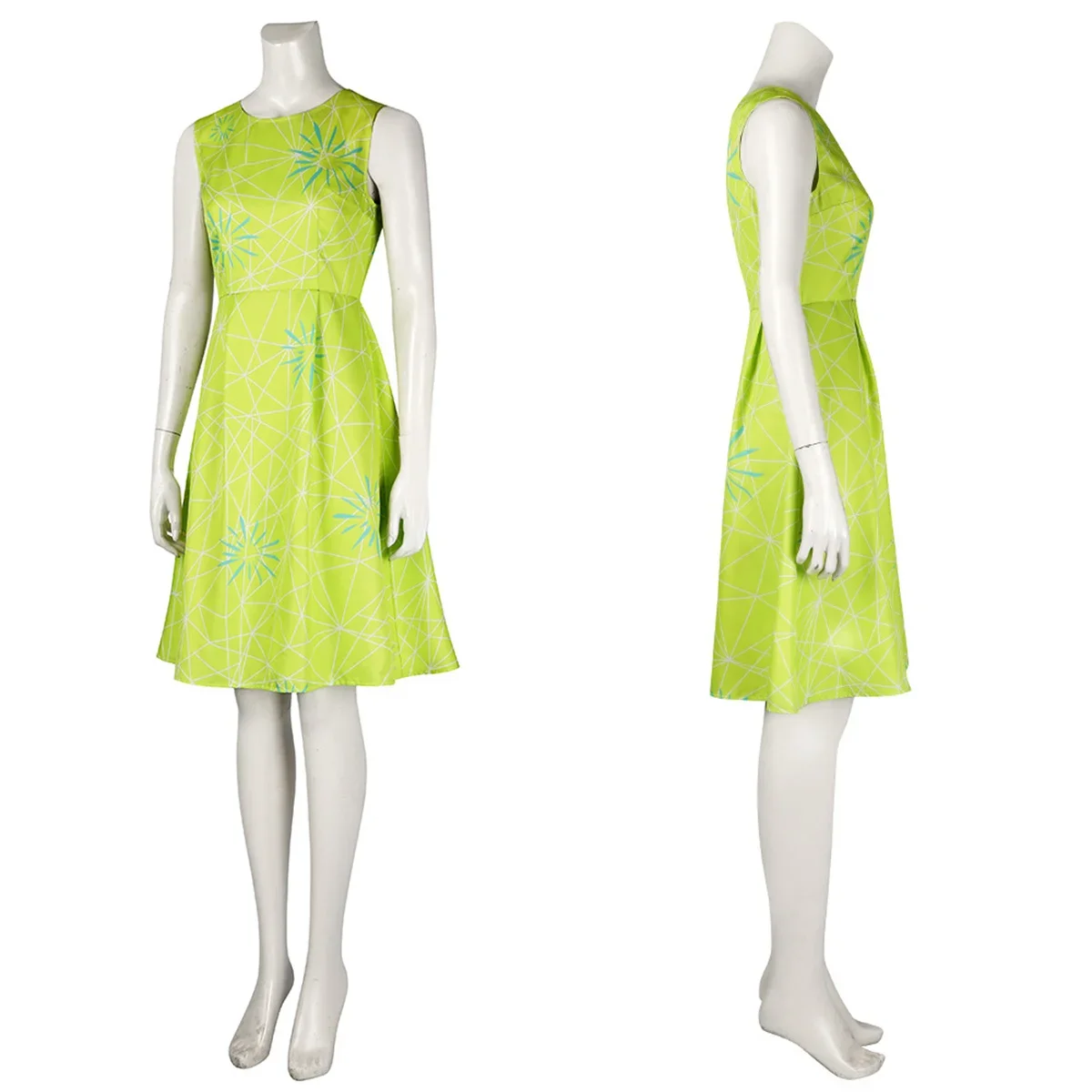 New Movie Inside Cosplay Out 2 Costume Halloween Outfits Carnival Party Women Dress