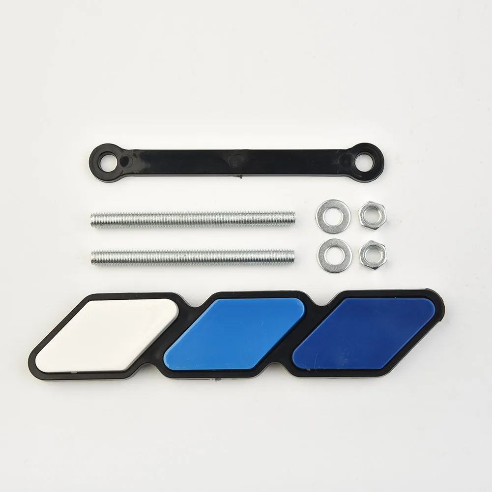1 PCS Tri-color 3 Car Sticker Grille Badge Emblem For Toyota For 4Runner For Tundra Rav4 Any Mesh Grille Or Slotted Grille