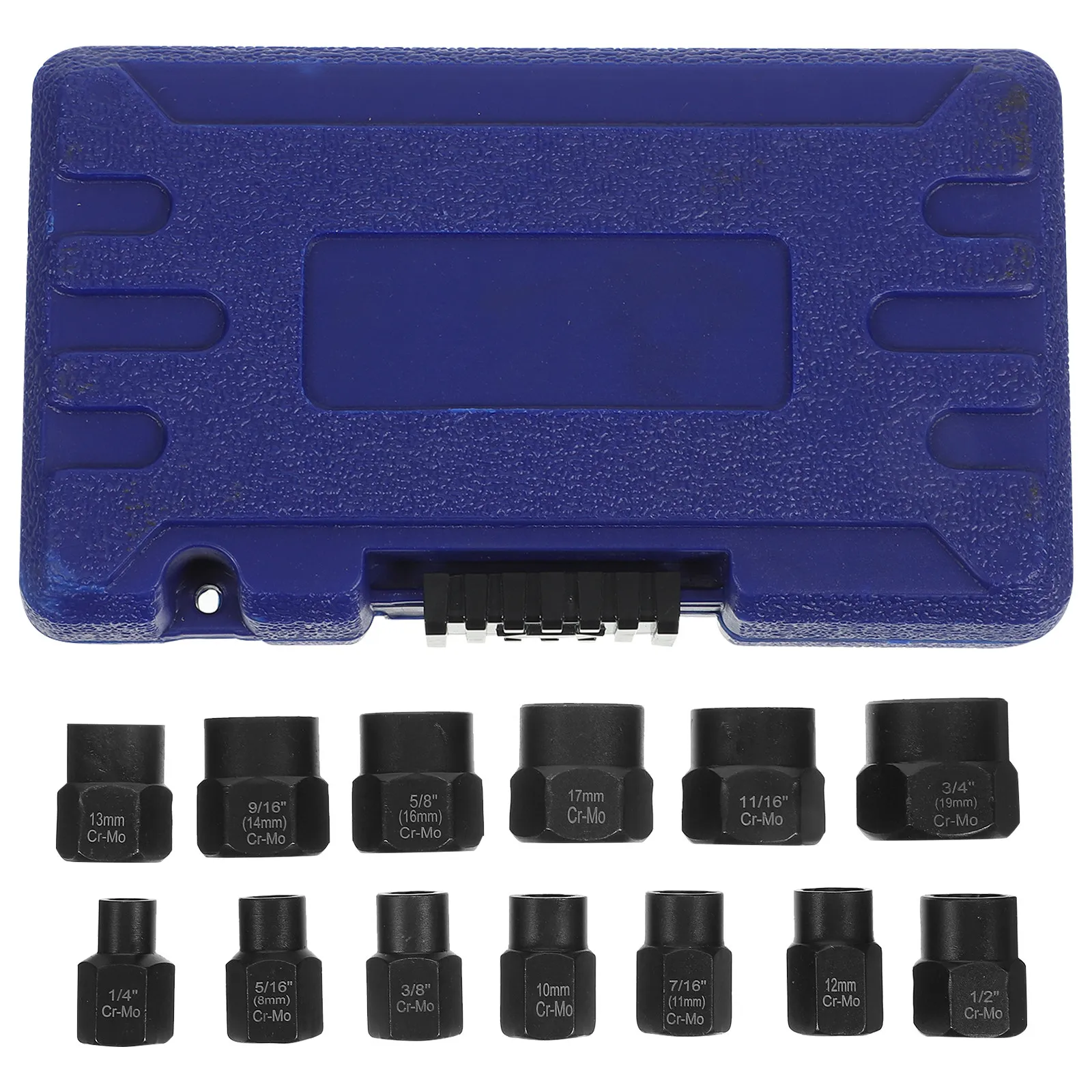 

Набор экстракторов для колесных гаек (1 шт.) из высококачественной хромомолибденовой стали для поврежденных, заржавевших, разрушенных колесных замков и гаек с внутренним шестигранником