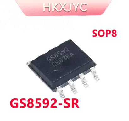 10-100/PCS New GS8592-SR GS8592 SOP8 Zero-drift precision operational amplifier chip In Stock