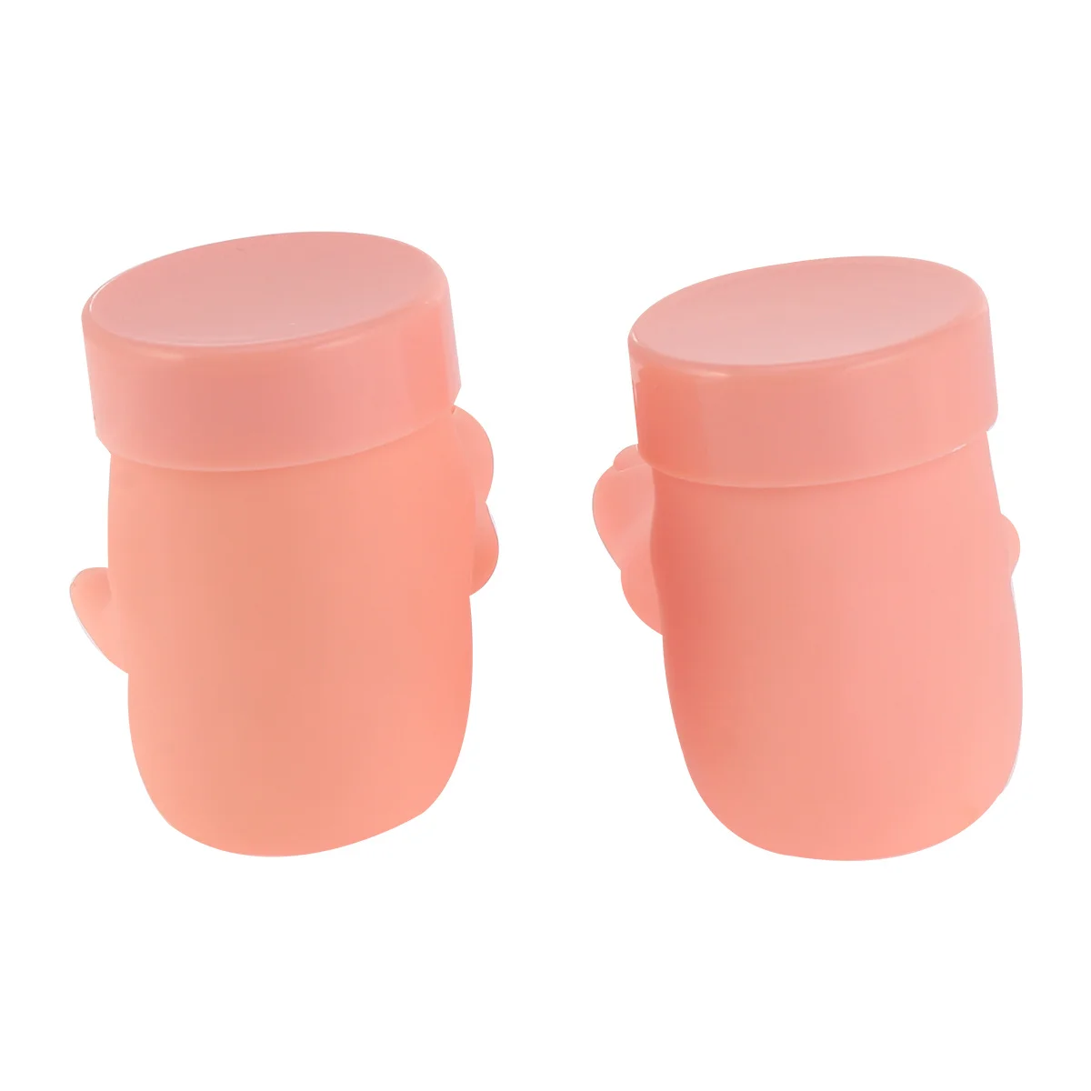 

2Pcs Nail Art Foot Practice Tool Manicure Training Aid Elastic Durable Design for Nail Tips and Polish Application