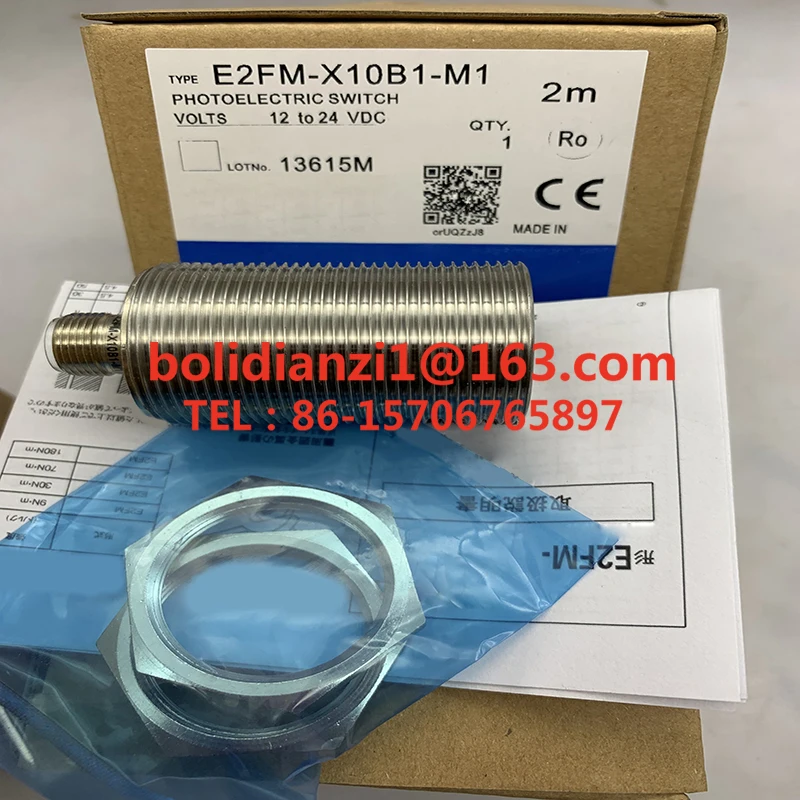 E2FM-X10B1-M1 Tersedia Sensor sakelar jarak baru