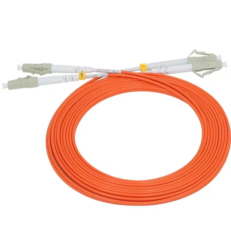 YOUYSI-Jumper de fibra multimodo, LC/UPC-LC/UPC, MM Duplex, LC/UM2, 1000Mbps, 1m, 2m, 3m, 5m, 10m, 10pcs