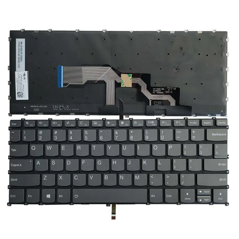 

For Lenovo IdeaPad S540-13API S540-13ARE S540-13IML S540-13 US Backlit Keyboard