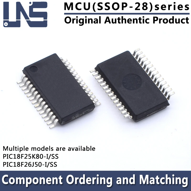 1PCS PIC18F25K80-I/SS PIC18F26J50-I/SS SSOP-28 MCU