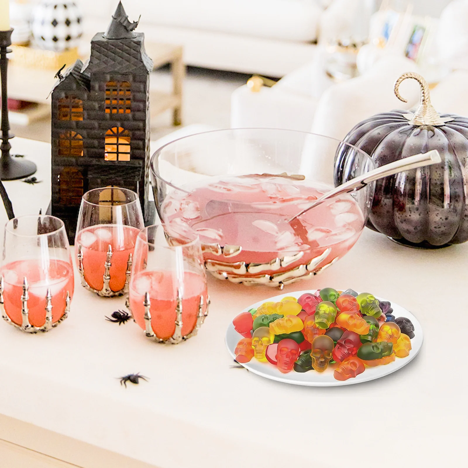 

Creative Silicone Mini Skull Cookie Mold Biscuit Mold for DIY Baking Cakes Fondant Sugar Cookie Tool Mini Skull Fondant Molds