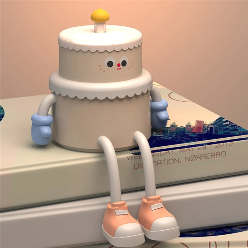 

ABBN-Cake Night Light Birthday Gift For Girl To Give To Girlfriends And Friends, Practical And High-End Girl Souvenirs