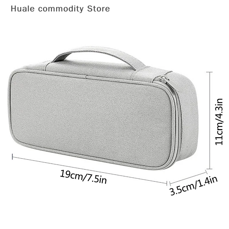 Estojo usb digital eletrônico, cabo portátil, bolsa de armazenamento de viagem, acessórios, bolsa de armazenamento para carregador de cabo, disco rígido de energia
