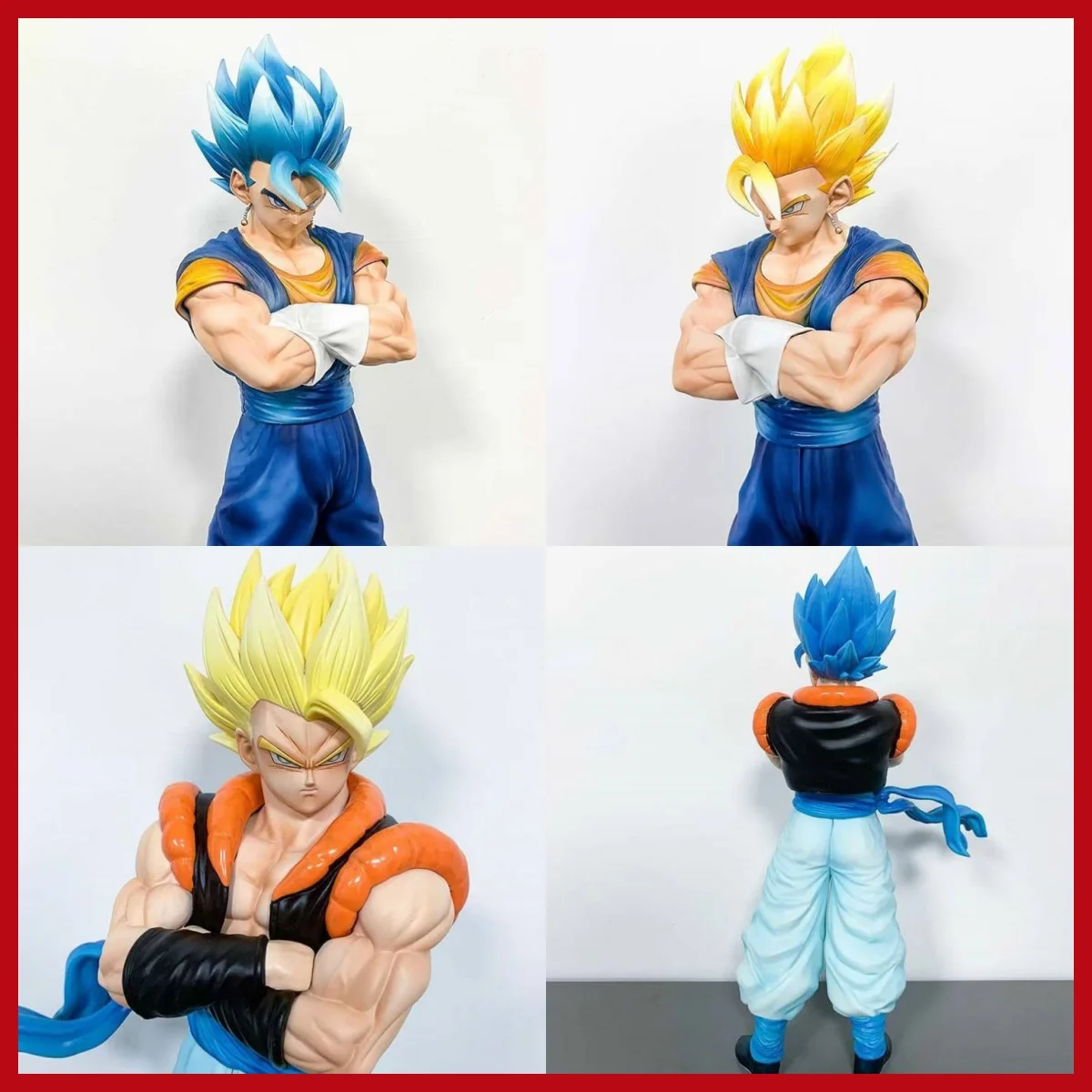 

Dragon Ball Z Фигурка Vegetto Gogeta Figuras Аниме Dbz Super Saiyan Фигурка Статуя Модель Орнамент Коллекция периферийных устройств