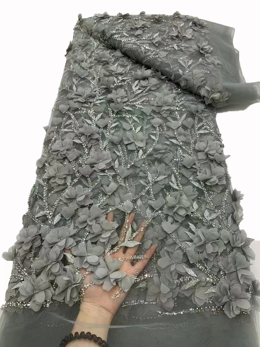 New 3D Floral Beade… - image