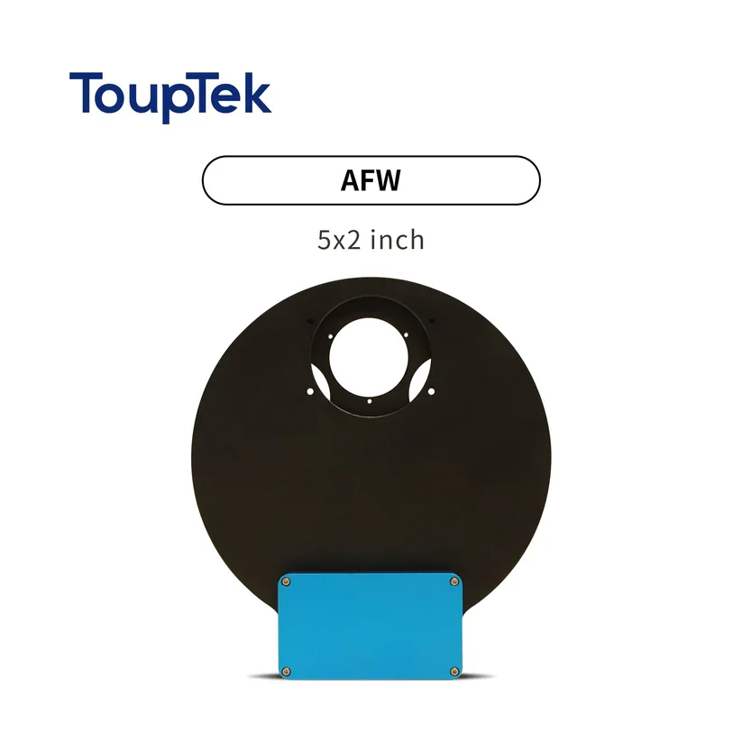 Imagem -04 - Filtro de Roda Toutpek Afw Elétrico Furos Furos Furos Acessórios Astronômicos 125 36 mm