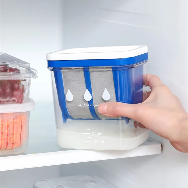 Colino per yogurt, colino per alimenti multiuso Colino per yogurt Latte noci Latte soia Drenaggio acqua Colino a fine