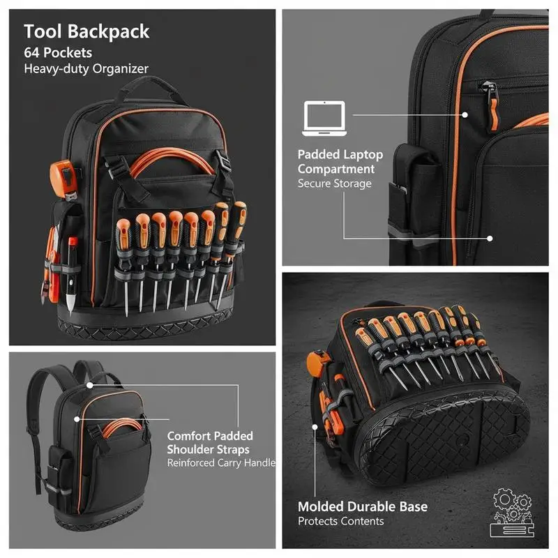 backpacks for school laptop Full Grain Leather Men's Business Backpack 14 inch Backpack Bla – RockCow Leather Studio Line Weight:6wt 18 Inch Leather laptop Collection_Outdoor_Living 2 x Side Zipper