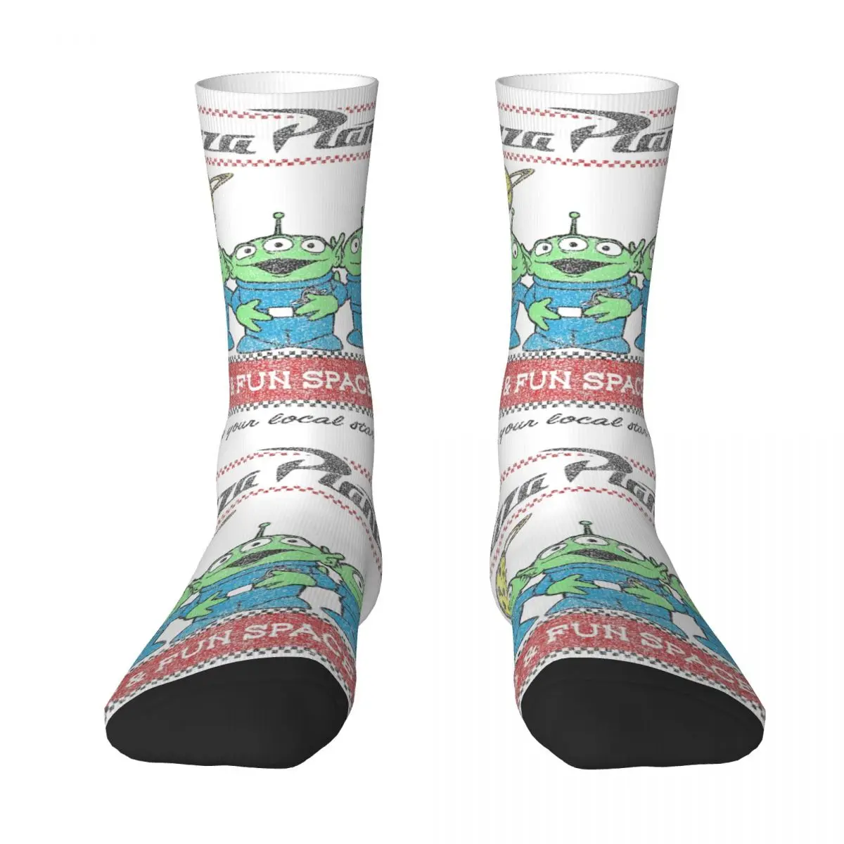 New Men's Socks Harajuku Toy Story Cartoon Kids Movies Sock Alien High Quality Women Socks Spring Summer Autumn Winter